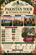 Trip to Pakistan 14th-28th March 2027 (Return date is flexible)