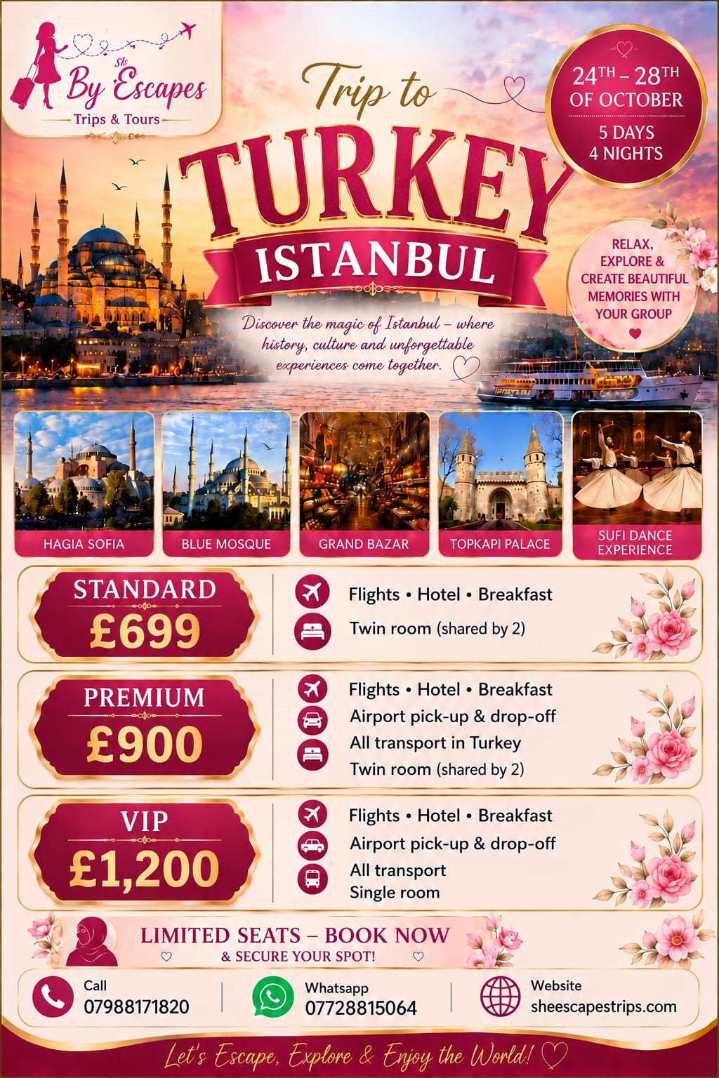 Trip to Istanbul,Turkey