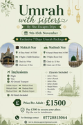 Ladies only Umrah Package
