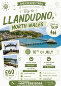 Coach trip to Llandudno, North Wales